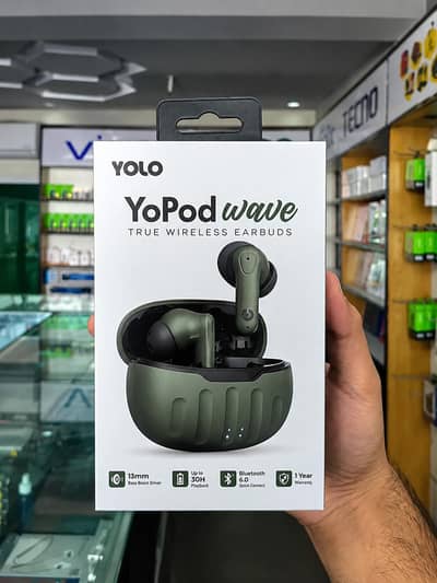 YOLO YoPod Wave – True Wireless Earbuds