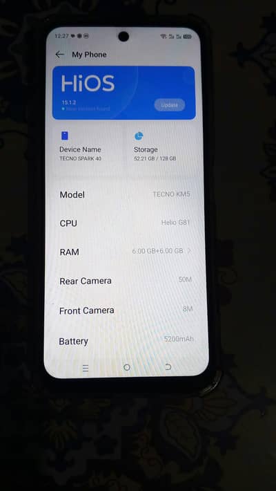 Tecno spark 40 3 months warranty