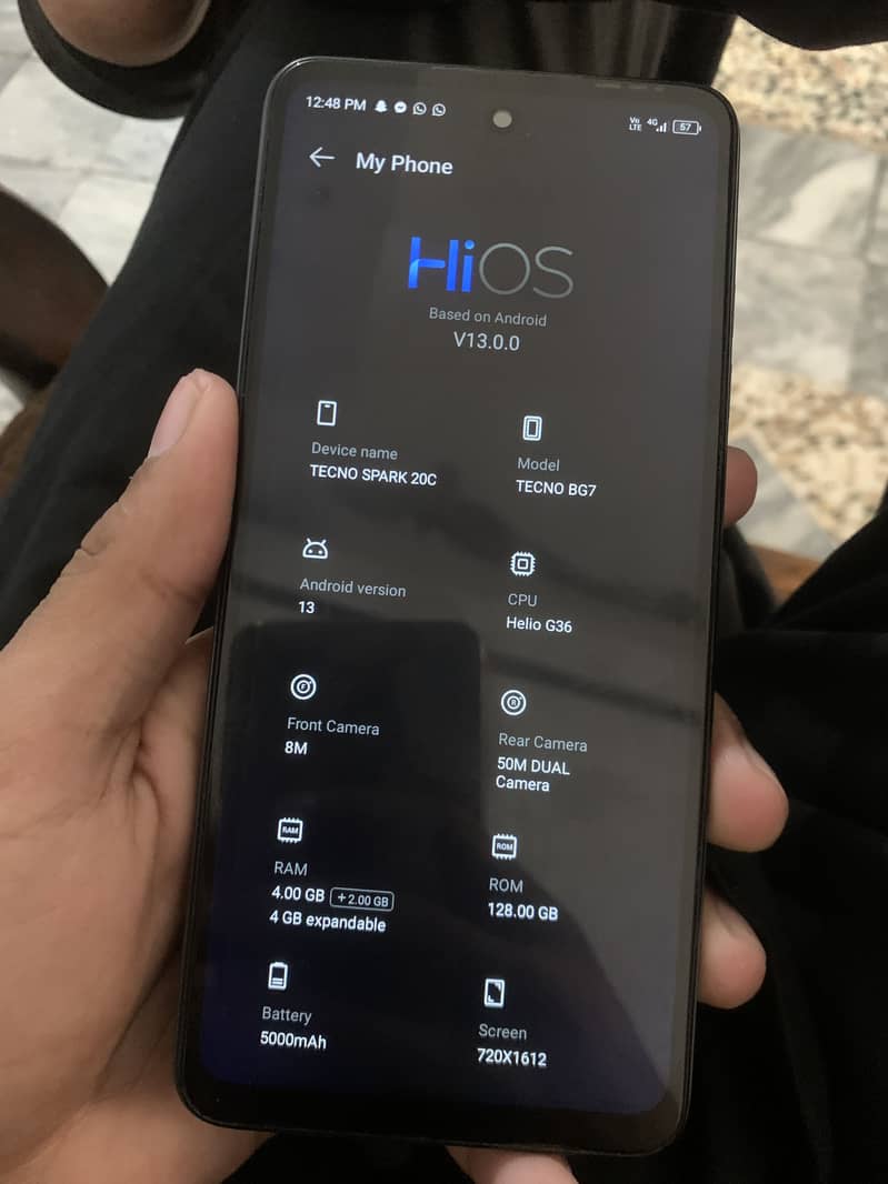 Tecno Spark 20C 1