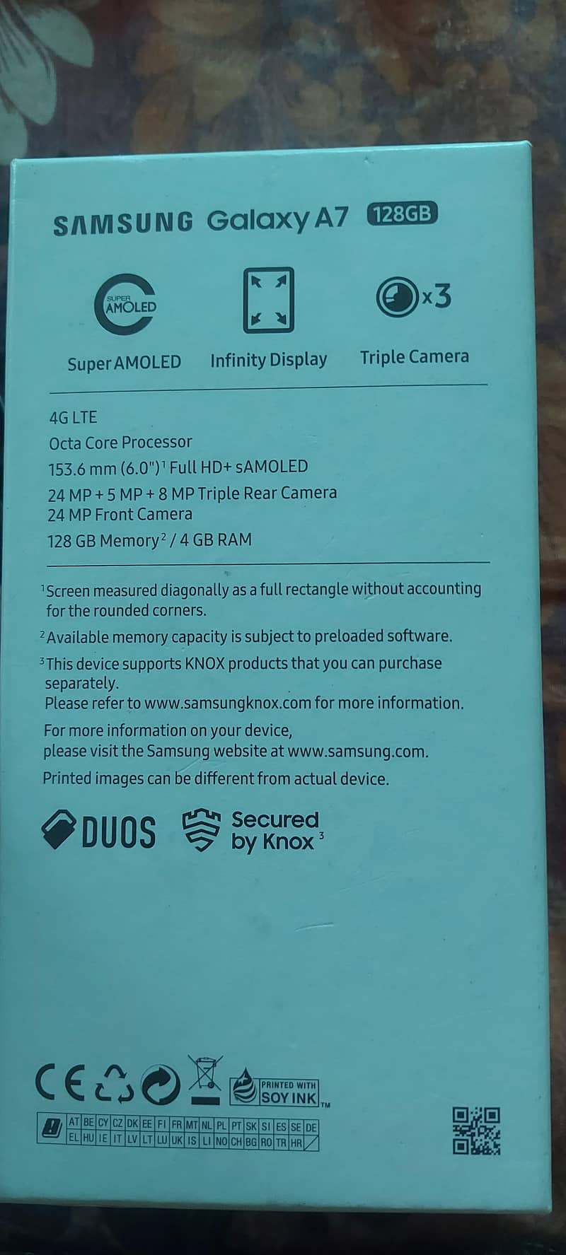 Samsung Mobile A7 10