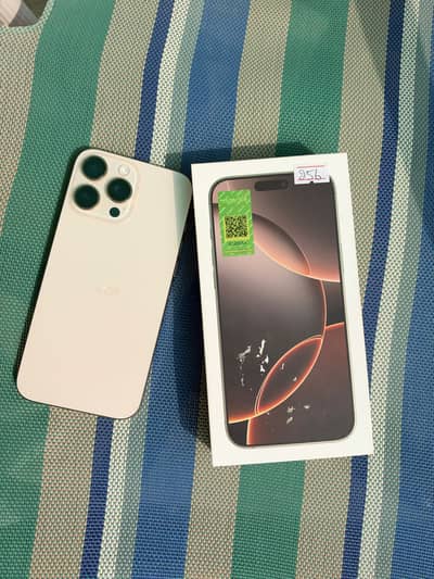 Iphone 16 pro max PTA Approved 256 gb