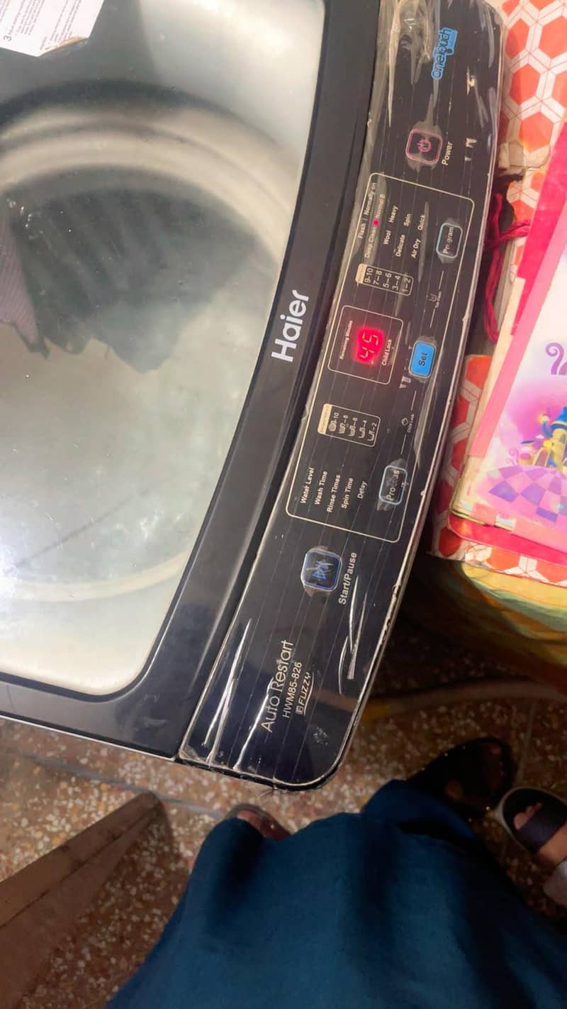 Haier used automatic washing machine 2