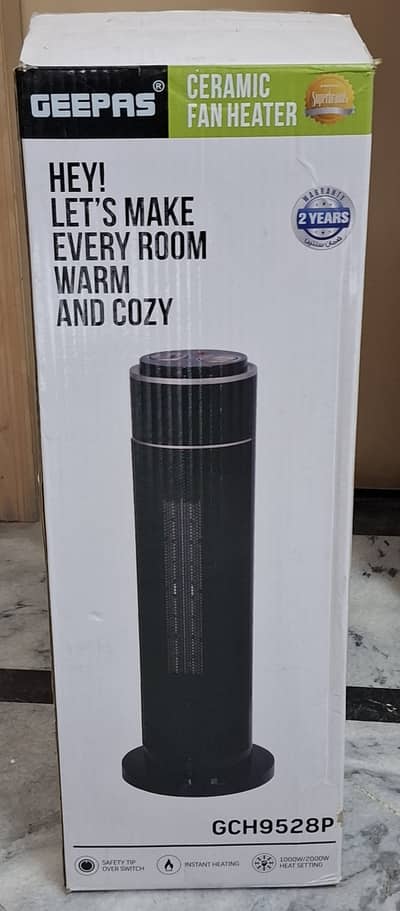 GEEPAS FAN HEATEE 2000WATTS FOR SALE