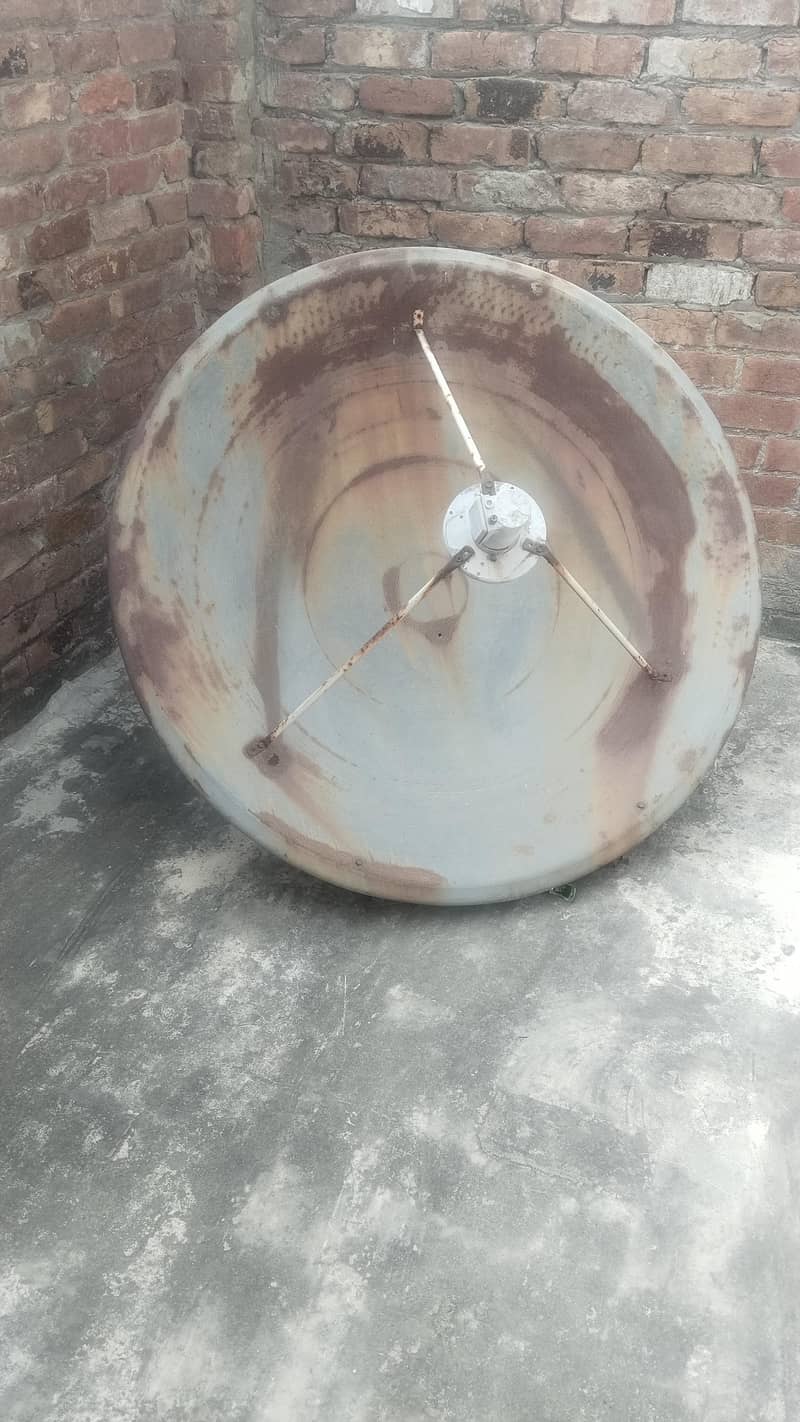 استعمال کی ہوئی ڈش اور اس کا ریسیور 3