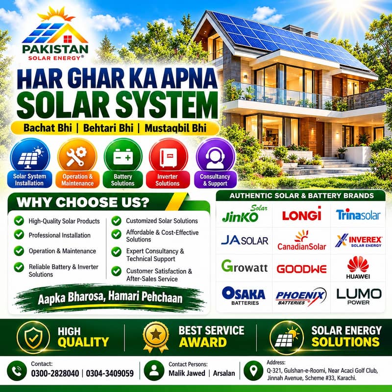 Pakistan Solar Energy | Solar Panel Cleaning, Installation, Maintenanc ...