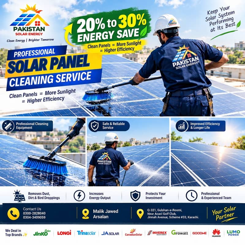 Pakistan Solar Energy | Solar Panel Cleaning, Installation, Maintenanc ...