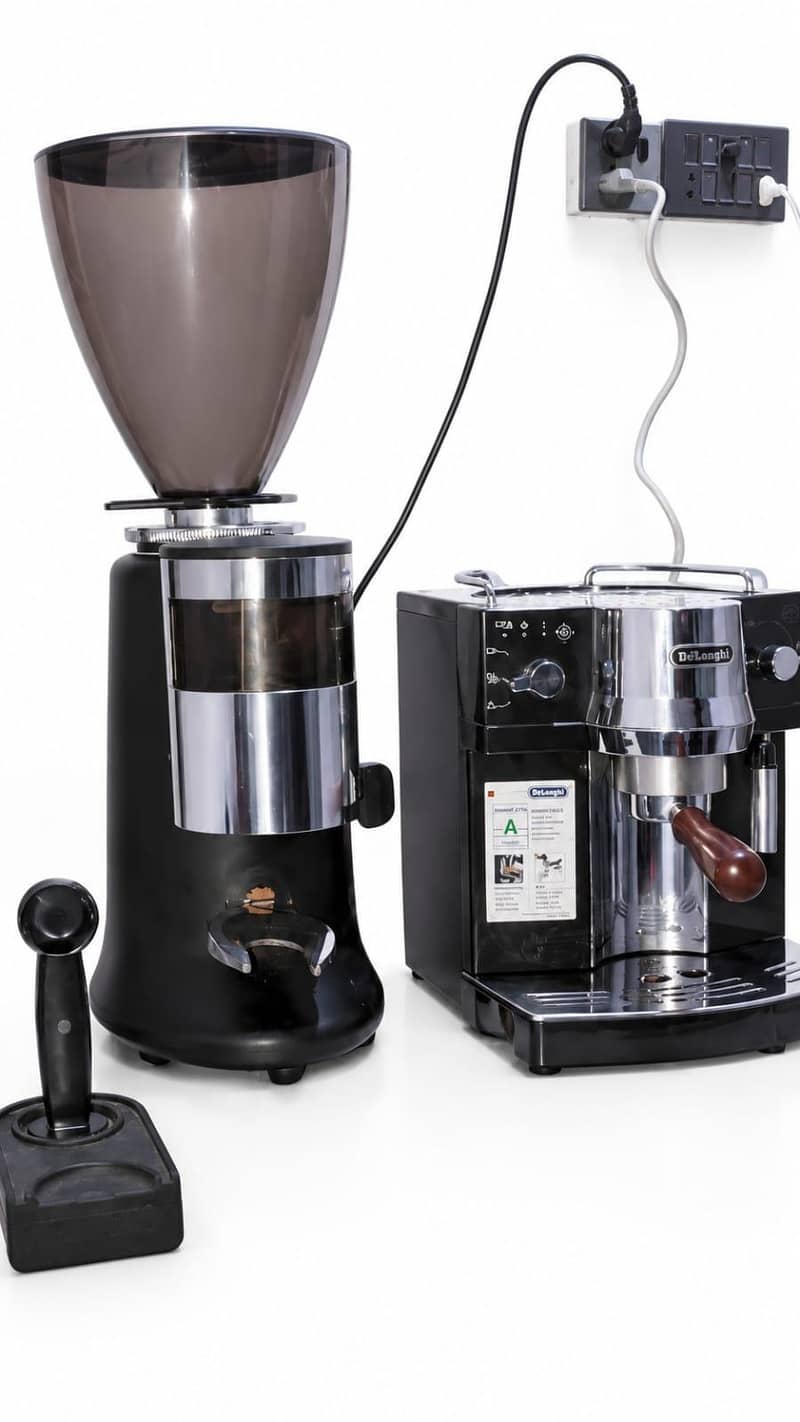 Coffee machine, small setup, Grinder, all equipment 0