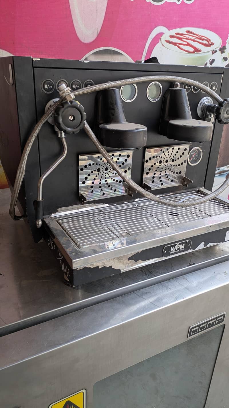 Coffee machine, small setup, Grinder, all equipment 5