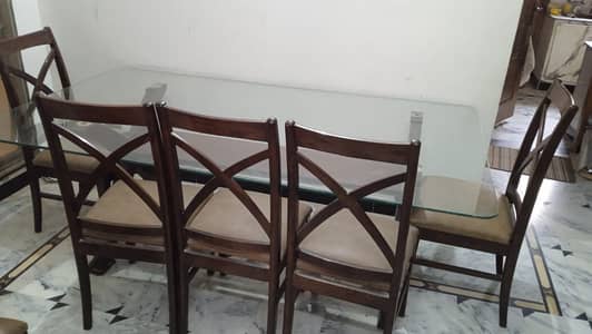 Dinning Table with 8 Chairs