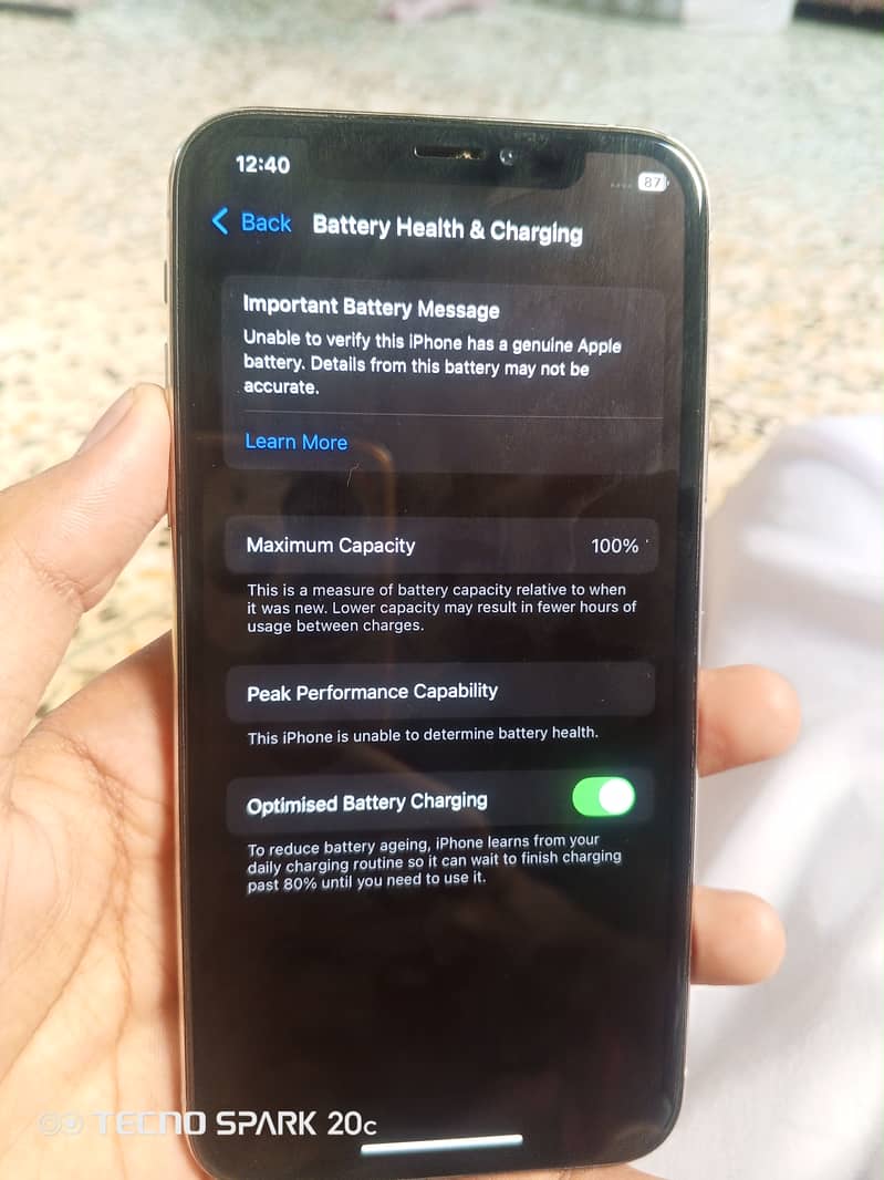 Apple iPhone XS 7