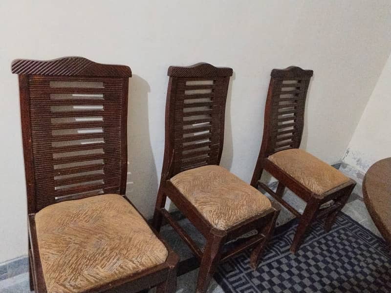 Wooden dining table 2