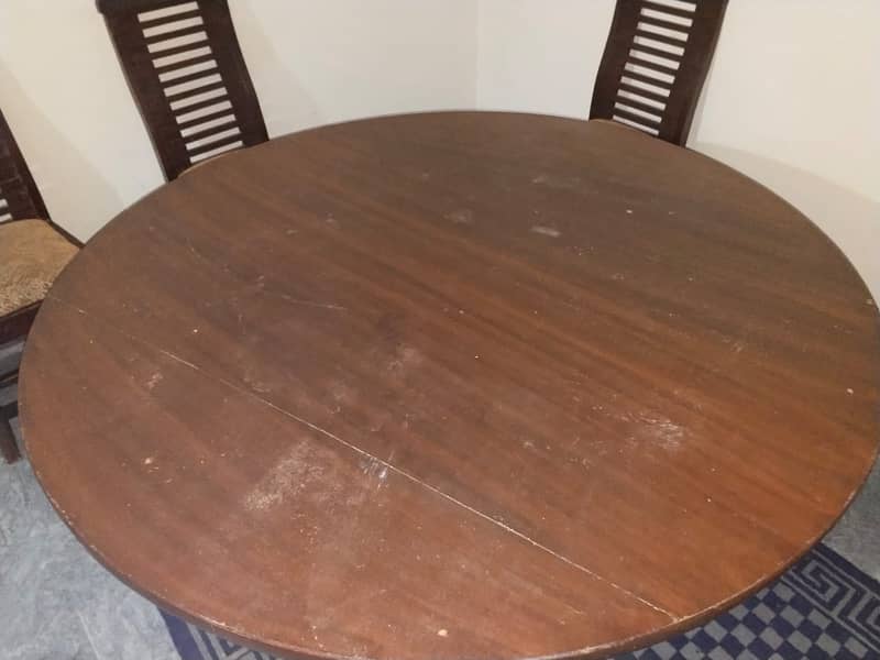 Wooden dining table 3