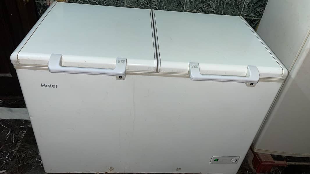 Haier deep freezer 0
