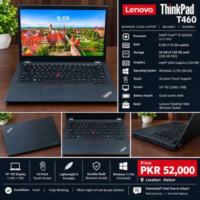 Thinkpad Core i5 Gen 10