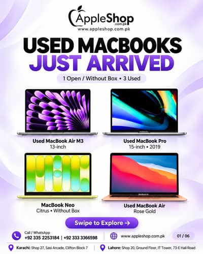 Your Next MacBook Starts Here | From Rs. 95,999 at Apple Shop!
