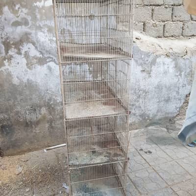 12 portion cage good condition urgent for sale