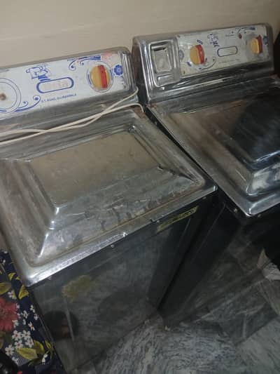 washing machine  aur dryer  دونوں alg alg hia