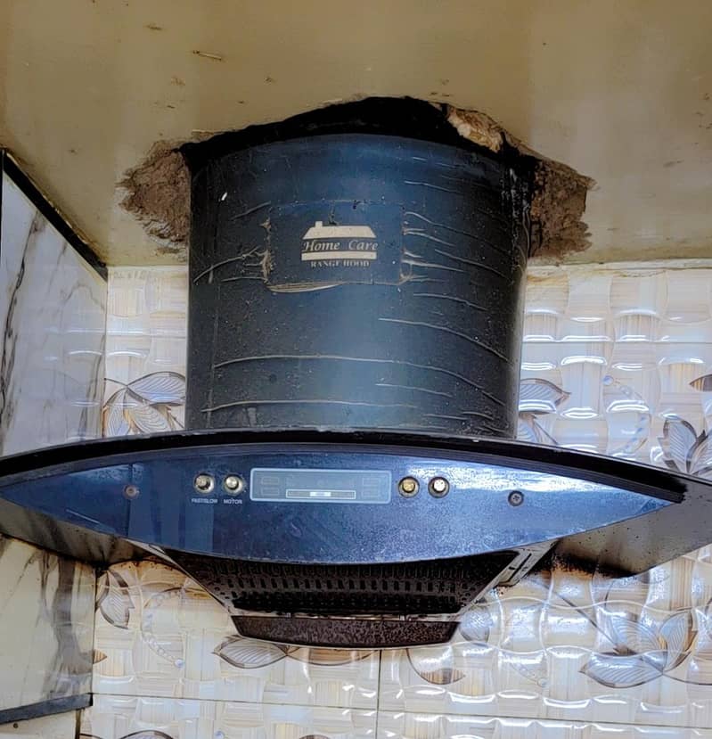 kitchen hood chimney 1