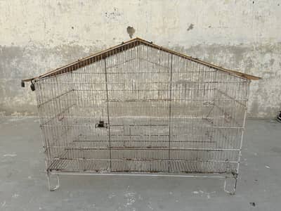 3 x 2.5 feet hut type cage for birds and pet