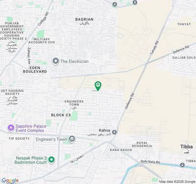 1 Kanal 1.5 Story House Facing 50 Feet Road With Gas Connection Near Park and Mosque For Sale In IEP-Engineers Town Block E4