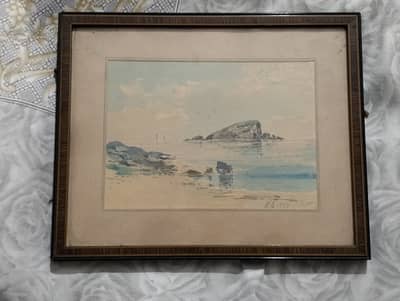 1932 Water color painting