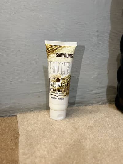 Rice face wash