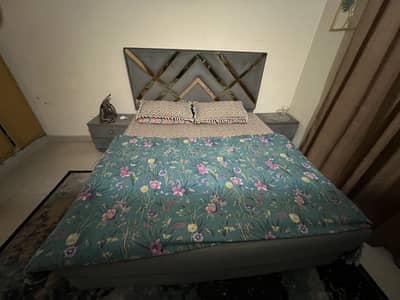 Double bed set complete for sale