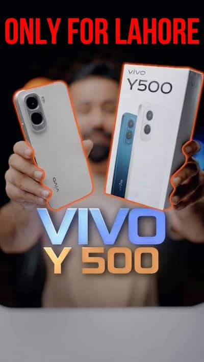 Vivo Y500 (8/256GB) Available On Easy Installment Plan (Only Lahore)