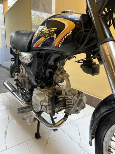 Union star 70cc bike genuine condition