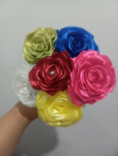 Handmade Ribbon Flowers