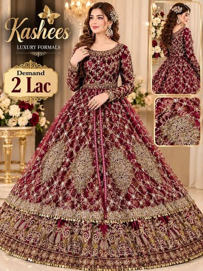 kashees bridal lehanga