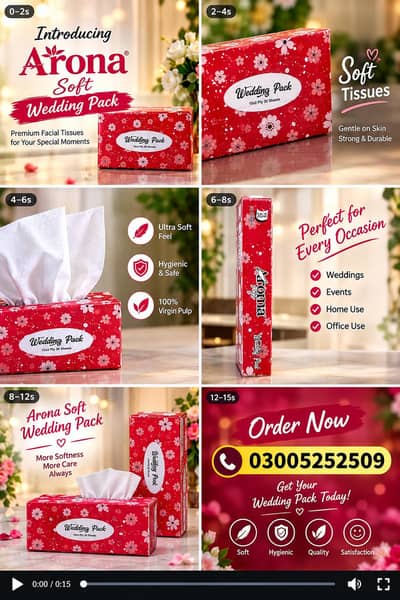 Wedding Tissue Pack