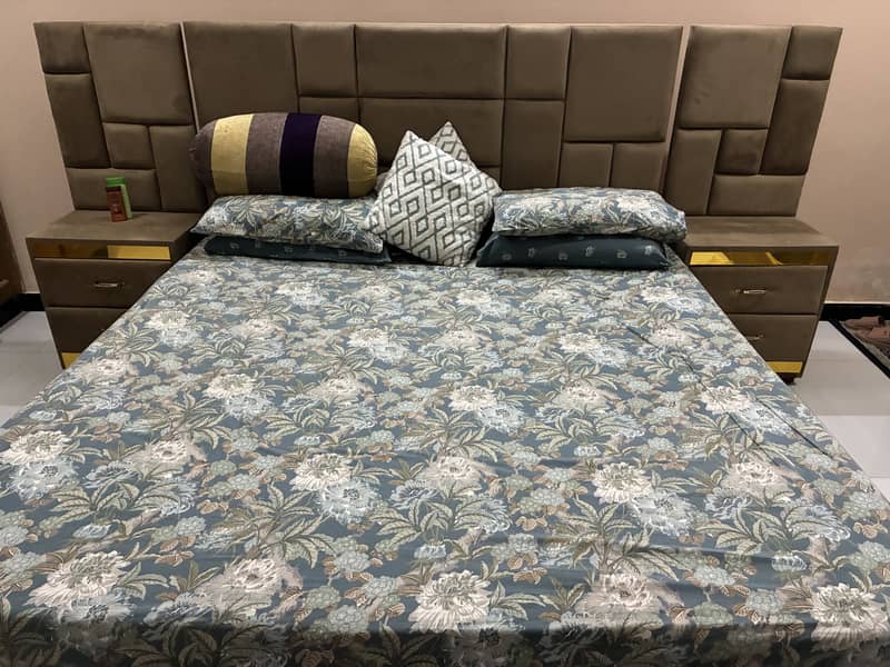King size bed set 2