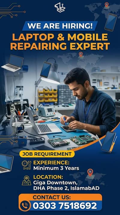 Mobile and laptop reparing