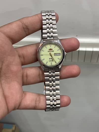 Orient radium dial 10/10 watch automatic 100 percent original