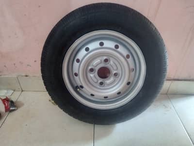 TYRE NEW WITH STEPNI 155/70/R12 (AGATE)