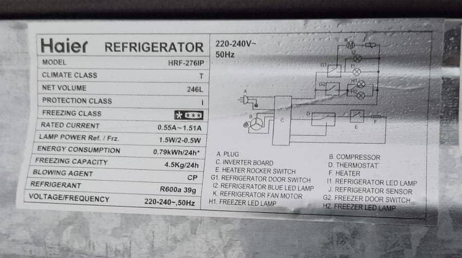 Electronic refrigerator 3