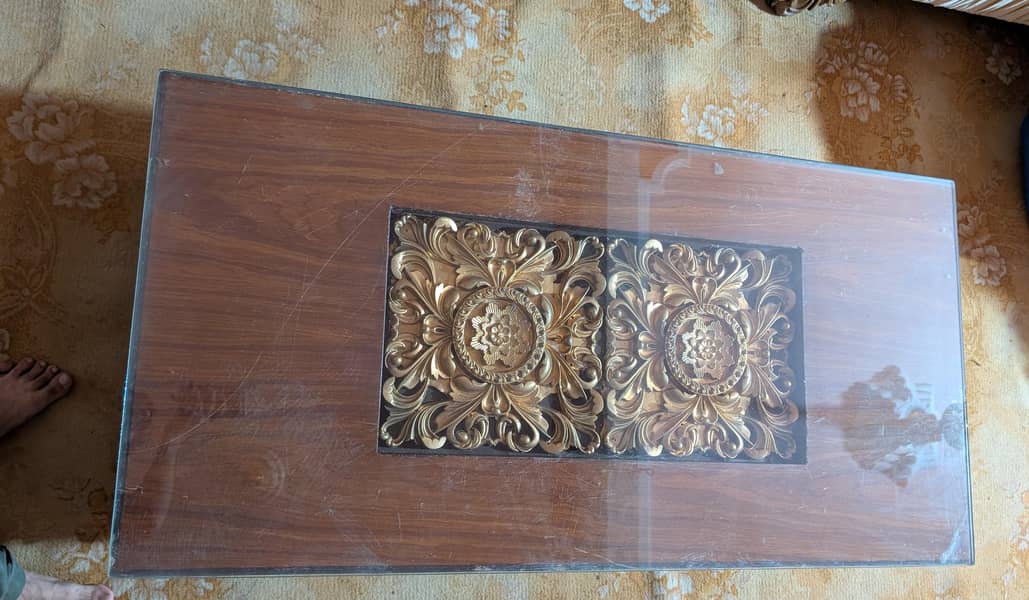 5 Seater Sofa Set with Table 3