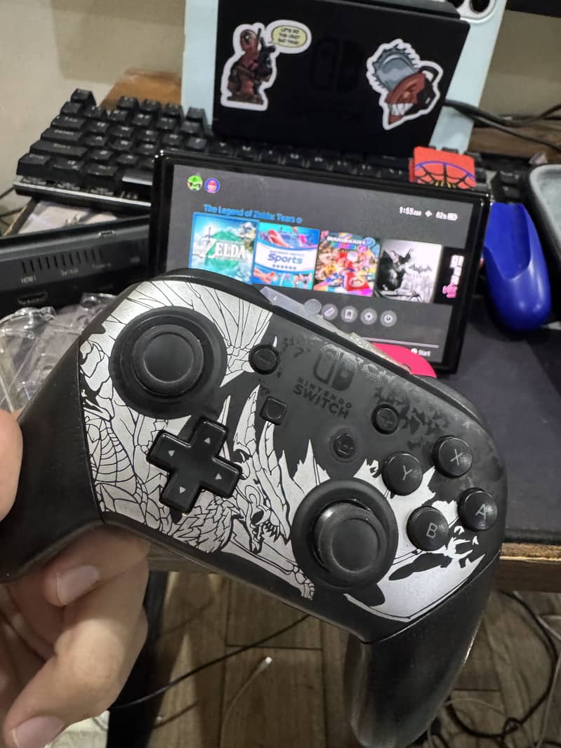 Nintendo Switch OLED (Jailbroken) + 256GB SD Card Bundle 7