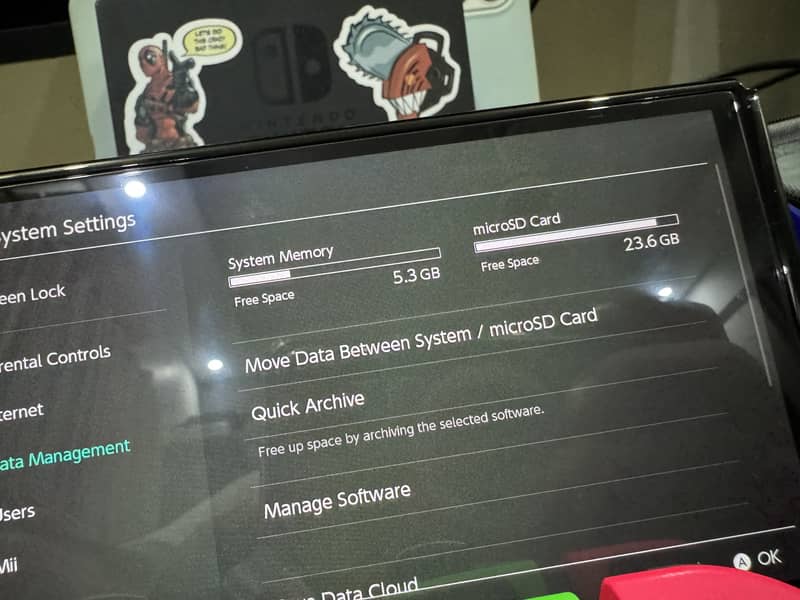 Nintendo Switch OLED (Jailbroken) + 256GB SD Card Bundle 8