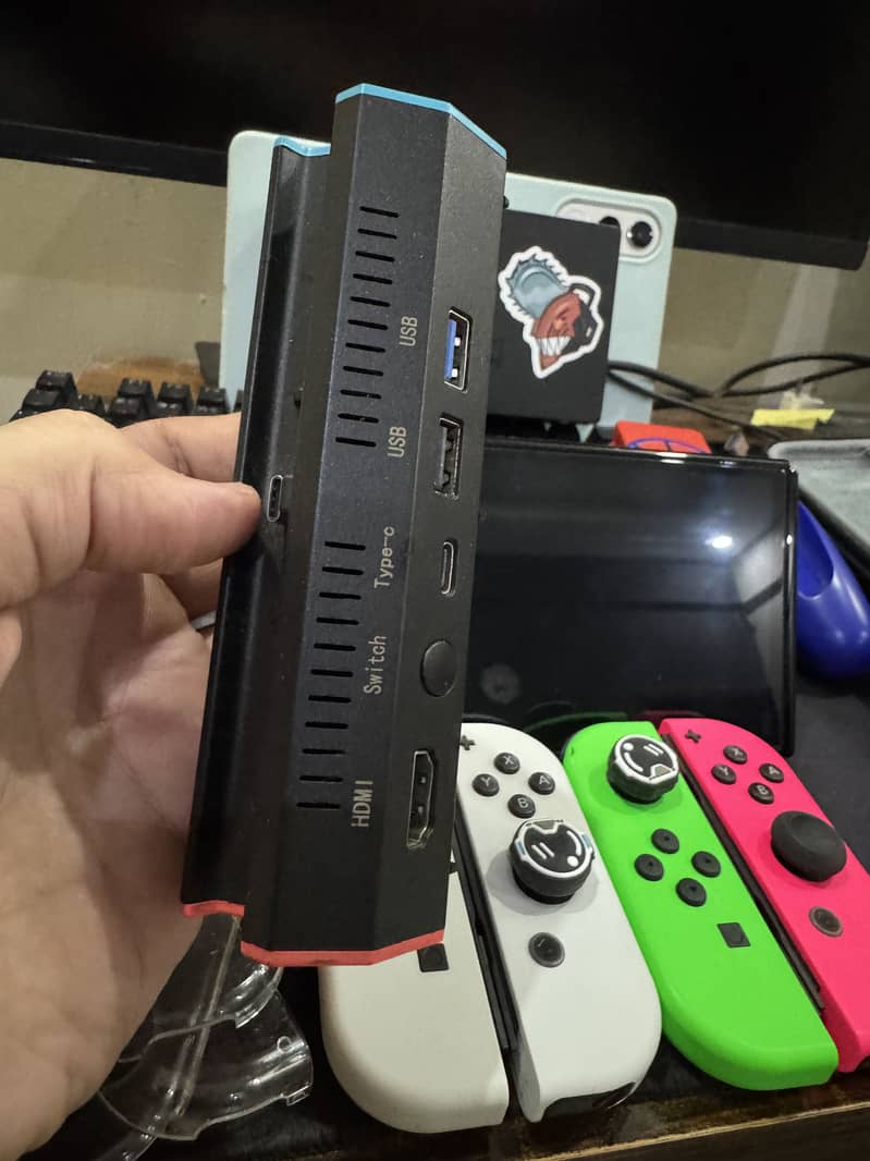 Nintendo Switch OLED (Jailbroken) + 256GB SD Card Bundle 9