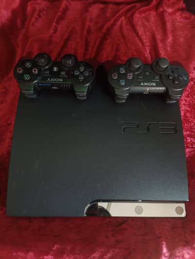 playstation 3 slim jailbreaked with 17 games installed