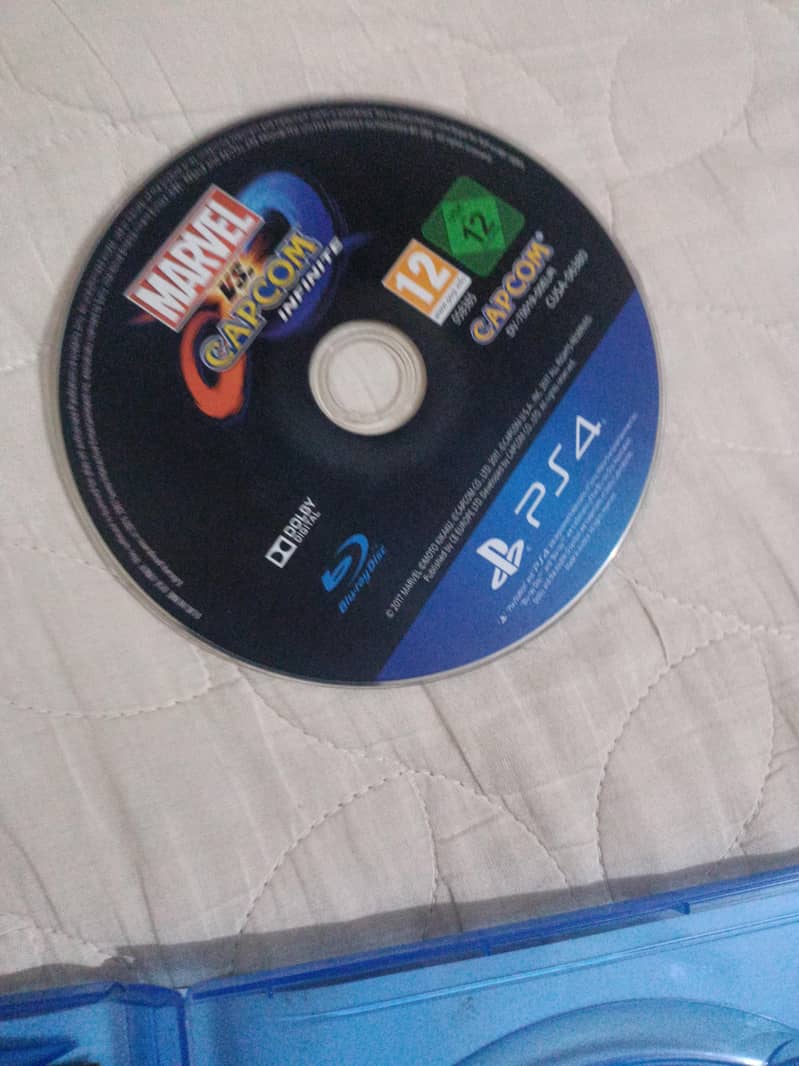 AVENGERS VS CAPCOM (INFINITY)PS4 DISC 3