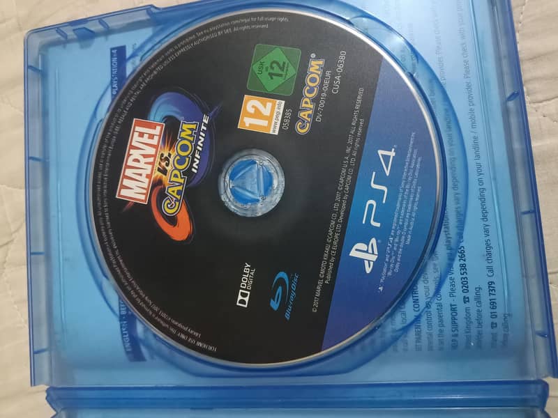 AVENGERS VS CAPCOM (INFINITY)PS4 DISC 7