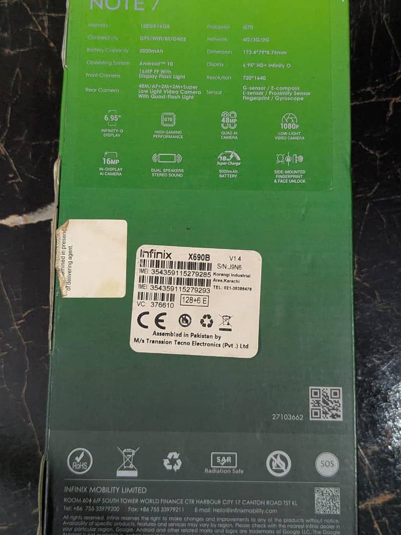 Infinix Note 7 4