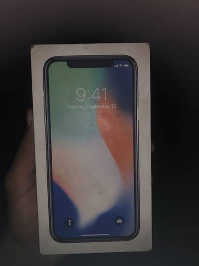 Iphone X pta approved with original box