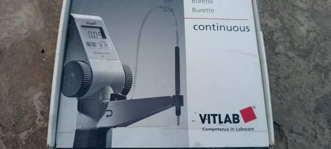 VITLAB CONTINUES 50ML  digital burette Germany -box pack -1620507
