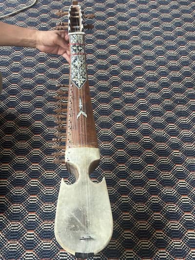28 inch Afgani Rubab, Half sadaf and with original cover or Bag