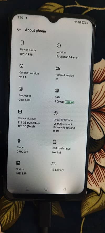 OPPO F15