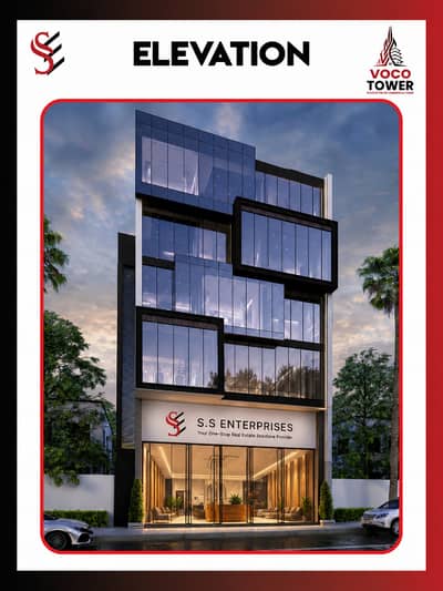 3rd Floor Office 2,189 Sq Ft, Voco Tower | Divisible into 3 Offices | Instalments